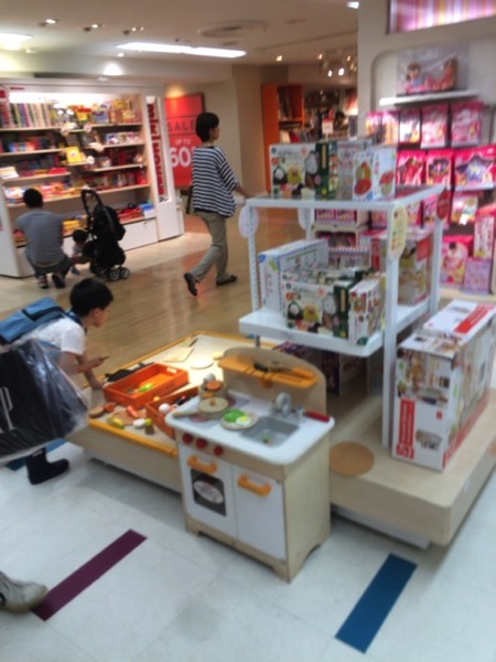 東武百貨店のおもちゃ売り場
