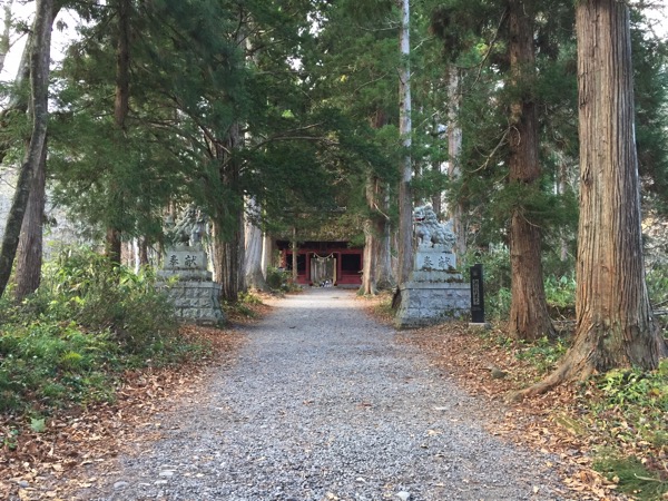 戸隠神社の奥社