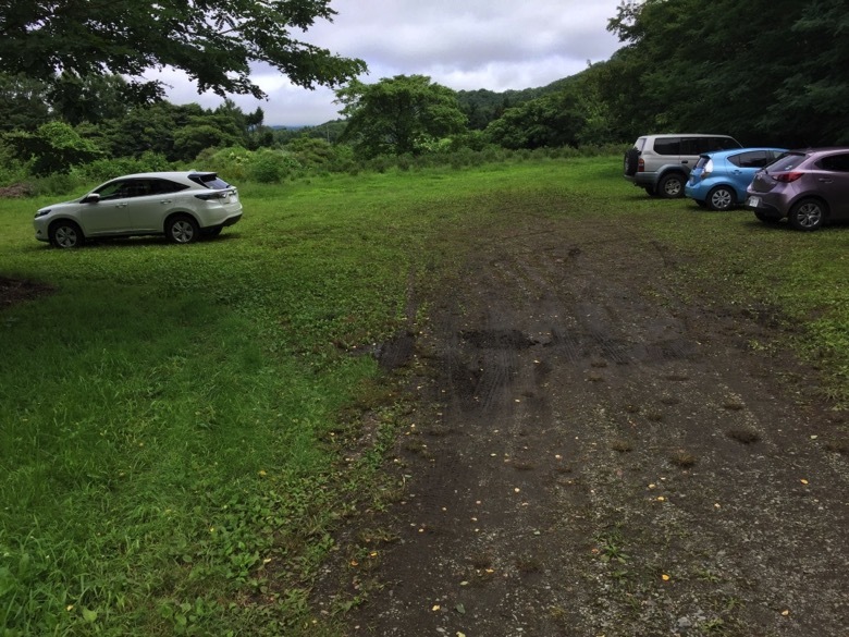 もろこし村の駐車場