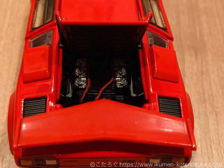 【トミカプレミアムRS ランボルギーニ カウンタック LP500 S レビュー】1/43スケールの超リアルな大人向けトミカ