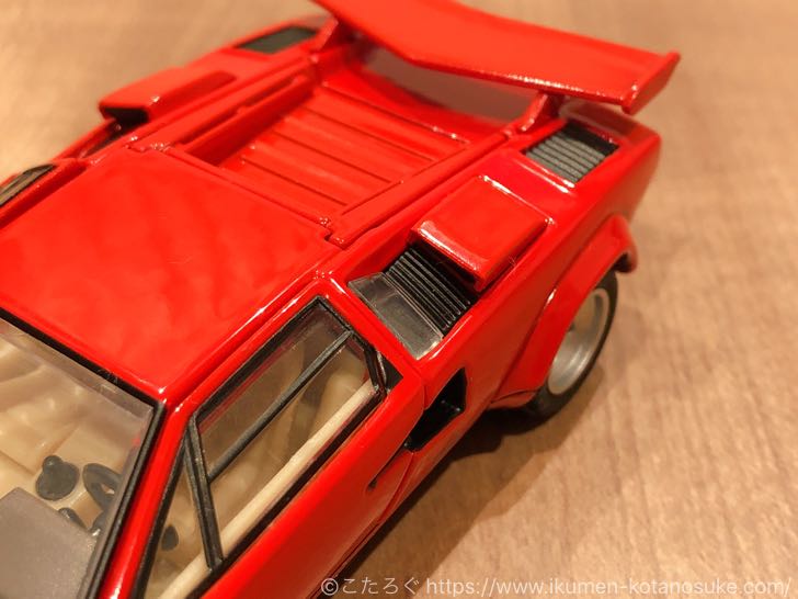 【トミカプレミアムRS ランボルギーニ カウンタック LP500 S レビュー】1/43スケールの超リアルな大人向けトミカ